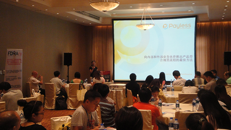 FDRA PSE Workshop Dongguan Payless Becky Huang for website